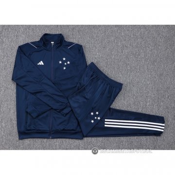 Chandal de Chaqueta del Cruzeiro 23-24 Azul