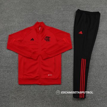 Chandal de Chaqueta del Flamengo 2023-24 Rojo