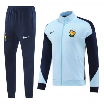 Chandal de Chaqueta del Francia Nino 24-25 Azul Claro