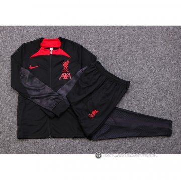 Chandal de Chaqueta del Liverpool 22-23 Negro