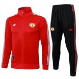 Chandal de Chaqueta del Manchester United Nino 25-26 Rojo