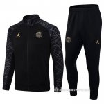 Chandal de Chaqueta del Paris Saint-Germain Jordan 2023-24 Negro