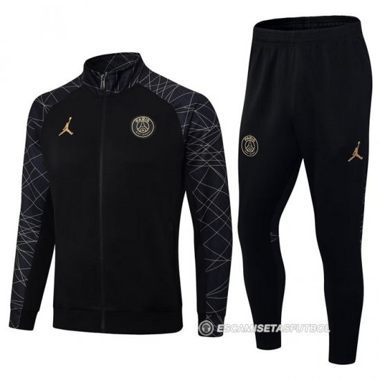 Chandal de Chaqueta del Paris Saint-Germain Jordan 2023-24 Negro - Haga un click en la imagen para cerrar
