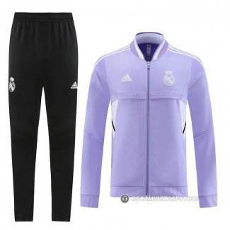 Chandal de Chaqueta del Real Madrid 2022-23 Purpura