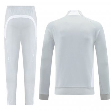 Chandal de Chaqueta del Real Madrid 25-26 Gris Blanco