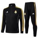Chandal de Chaqueta del Real Madrid Nino 25-26 Negro Amarillo