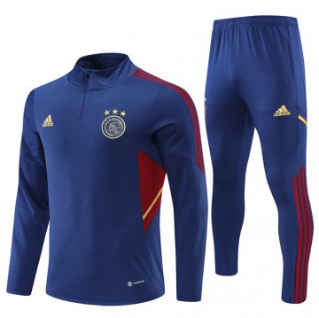 Chandal de Sudadera del Ajax 22-23 Azul