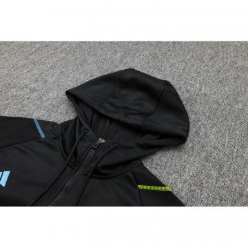 Chandal de Sudadera del Arsenal Nino 23-24 Negro y Verde