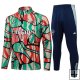 Chandal de Sudadera del Arsenal Nino 24-25 Rojo Verde