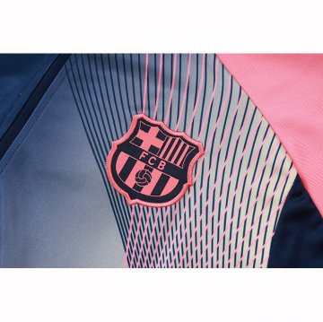 Chandal de Sudadera del Barcelona 2025-26 Azul Rosa