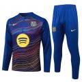 Chandal de Sudadera del Barcelona Nino 25-26 Azul Amarillo