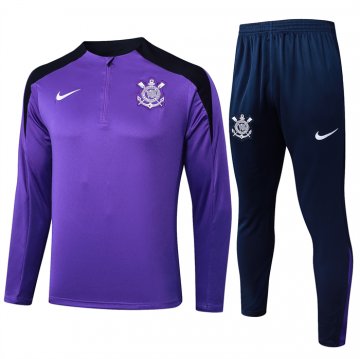 Chandal de Sudadera del Corinthians 24-25 Purpura