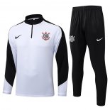 Chandal de Sudadera del Corinthians 25-26 Blanco