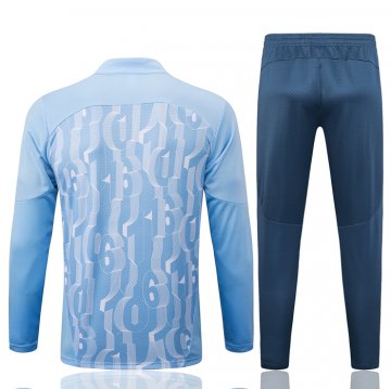 Chandal de Sudadera del Manchester City 24-25 Azul