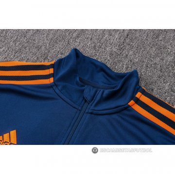 Chandal de Sudadera del Manchester United 2022-2023 Azul