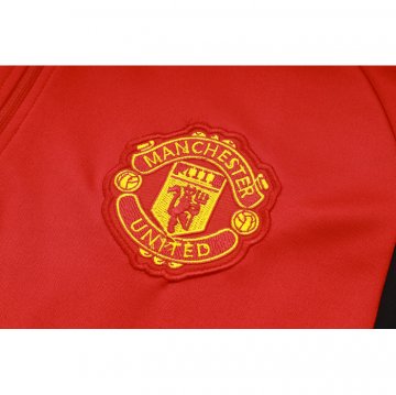 Chandal de Sudadera del Manchester United Nino 2023-2024 Rojo