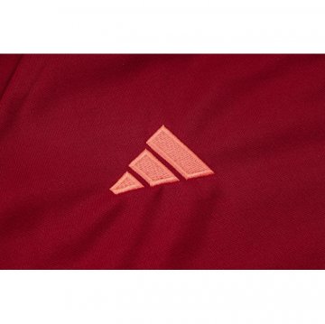 Chandal de Sudadera del Manchester United Nino 23-24 Rojo Oscuro