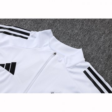 Chandal de Sudadera del Manchester United Nino 25-26 Blanco