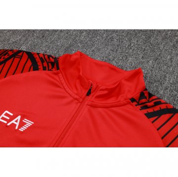 Chandal de Sudadera del Napoli 23-24 Rojo