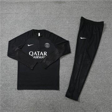 Chandal de Sudadera del Paris Saint-Germain 2022-23 Negro