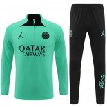 Chandal de Sudadera del Paris Saint-Germain Jordan 2022-23 Verde