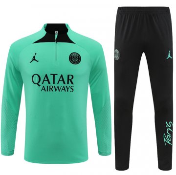 Chandal de Sudadera del Paris Saint-Germain Jordan 2022-23 Verde