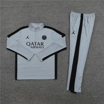 Chandal de Sudadera del Paris Saint-Germain Jordan 23-24 Gris