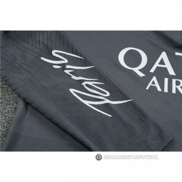 Chandal de Sudadera del Paris Saint-Germain Jordan Nino 2023-24 Gris