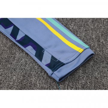 Chandal de Sudadera del Real Madrid 24-25 Negro y Gris