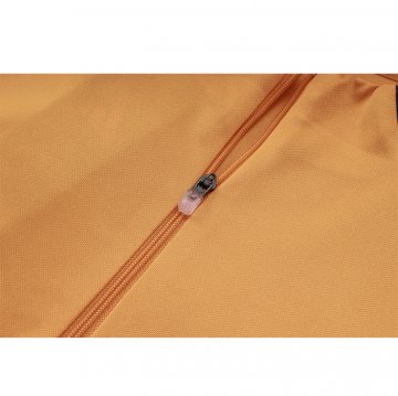 Chandal de Sudadera del Real Madrid Nino 24-25 Amarillo