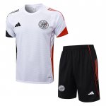 Chandal del Ajax Manga Corta 25-26 Blanco - Pantalon Corto