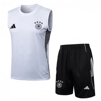 Chandal del Alemania Sin Mangas 25-26 Blanco