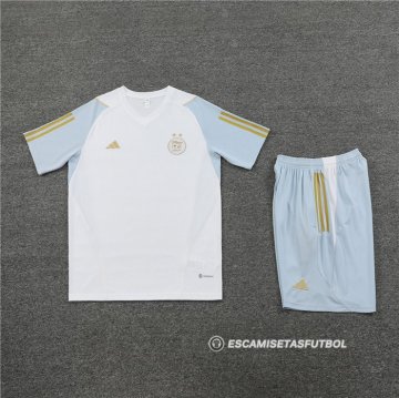 Chandal del Argelia Manga Corta 23-24 Blanco - Pantalon Corto