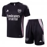 Chandal del Arsenal Manga Corta 24-25 Gris Oscuro - Pantalon Corto