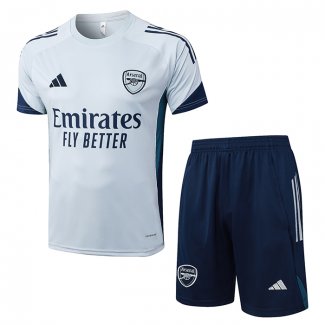 Chandal del Arsenal Manga Corta 25-26 Gris - Pantalon Corto
