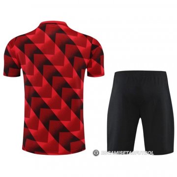 Chandal del Bayern Munich Manga Corta 22-23 Rojo - Pantalon Corto