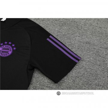 Chandal del Bayern Munich Manga Corta 23-24 Negro - Pantalon Corto