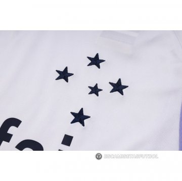 Chandal del Cruzeiro Manga Corta 23-24 Blanco - Pantalon Corto