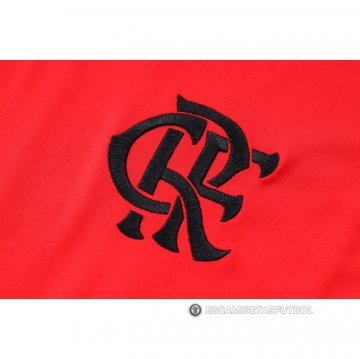 Chandal del Flamengo Manga Corta 23-24 Rojo - Pantalon Corto