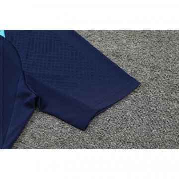 Chandal del Inter Milan Manga Corta 2022-2023 Azul - Pantalon Corto