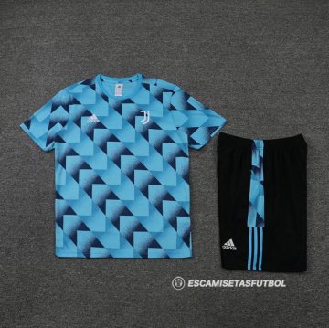 Chandal del Juventus Manga Corta 2022-23 Azul - Pantalon Corto