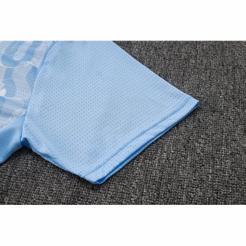 Chandal del Manchester City Manga Corta 2024-25 Azul - Pantalon Corto