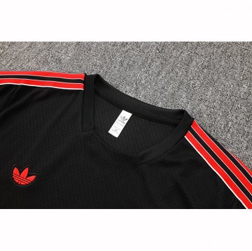 Chandal del Manchester United Manga Corta 25-26 Negro - Pantalon Corto