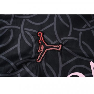 Chandal del Paris Saint-Germain Jordan Manga Corta 2024-2025 Negro - Pantalon Corto