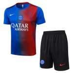 Chandal del Paris Saint-Germain Manga Corta 25-26 Azul Rojo - Pantalon Corto