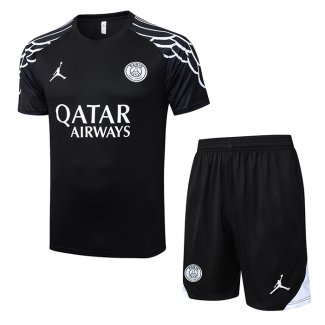 Chandal del Paris Saint-Germain Manga Corta 25-26 Negro - Pantalon Corto