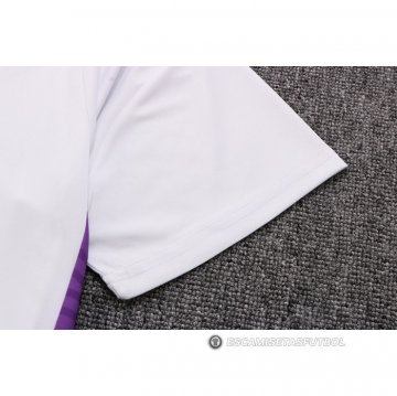 Chandal del Real Madrid Manga Corta 2022-23 Blanco y Purpura