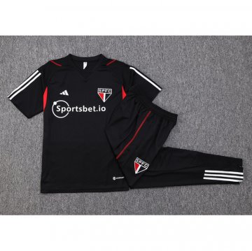 Chandal del Sao Paulo Manga Corta 23-24 Negro