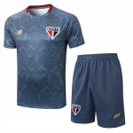 Chandal del Sao Paulo Manga Corta 25-26 Azul Gris - Pantalon Corto