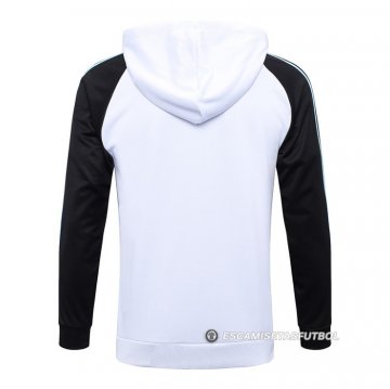 Chaqueta con Capucha del Argentina 22-23 Blanco